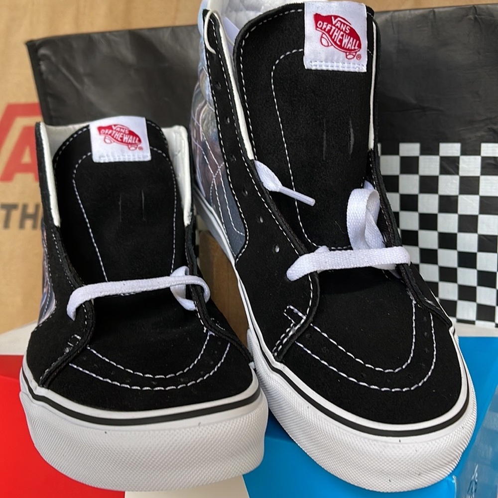 Vans Sk8-Hi Moca Frances Stark/Black Men’s sneakers - Picture 9 of 16